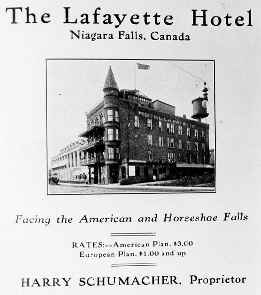 Welland History » Blog Archive » HOTEL LAFAYETTE